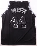 George Gervin Signed San Antonio Spurs Jersey (JSA) 9xAll Star Shooting Guard