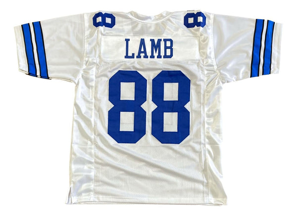 CeeDee Lamb Dallas White Football Jersey