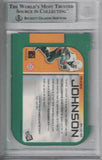 Andre Johnson Autographed 2003 Press Pass #BN13 Rookie Card BAS Slab 29461