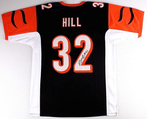 Jeremy Hill Signed Cincinnati Bengals Jersey (JSA COA) Super Bowl LIII Champion