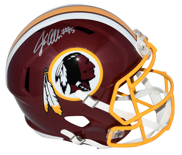 JONATHAN ALLEN AUTOGRAPHED WASHINGTON REDSKINS FULL SIZE SPEED HELMET JSA