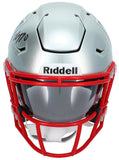 Christian Gonzalez Autographed Patriots Speedflex Midi Helmet Beckett