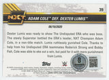 Adam Cole WWE Authentic Signed 2021 Topps #39 Card BAS #BS86643