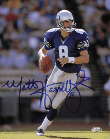 Matt Hasselbeck Autographed Signed 8x10 Photo Seattle Seahawks MCS Holo #63012