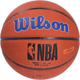 Jonathan Kuminga Warriors Signed Wilson Team Logo Basketball w/"#7 Pick" Insc