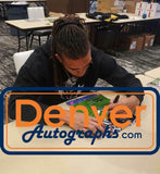 Chase Claypool Autographed/Signed Pittsburgh Steelers 8x10 Photo BAS 32383