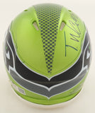 Tariq Woolen Signed Seattle Seahawks Flash Alternate Speed Mini Helmet (Tristar)