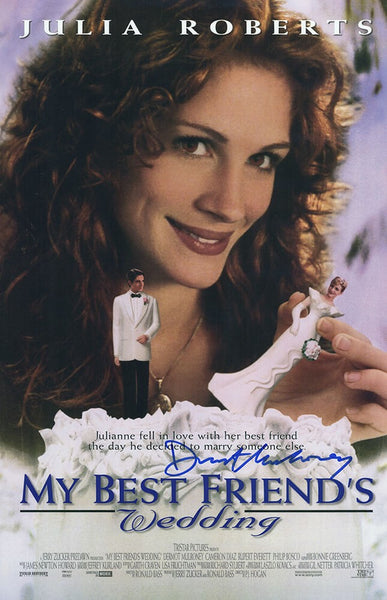 Dermot Mulroney Signed My Best Friends Wedding 11x17 Movie Poster (SCHWARTZ COA)