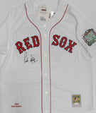 Red Sox HOF'er PEDRO MARTINEZ Signed Official Mitchell & Ness Jersey AUTO JSA