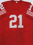 49ers FRANK GORE Signed Custom Replica San Francisco Jersey AUTO - JSA