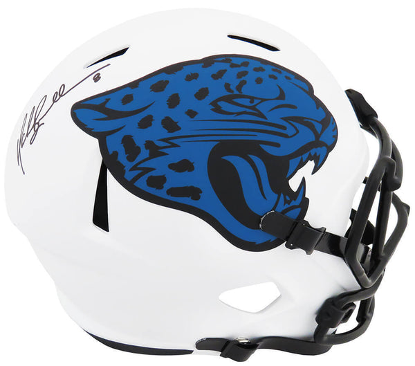 Mark Brunell Signed Jaguars Lunar Riddell Full Size Replica Helmet - (SS COA)