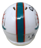 De'Von Achane Signed Miami Dolphins Speed Mini Helmet - Beckett