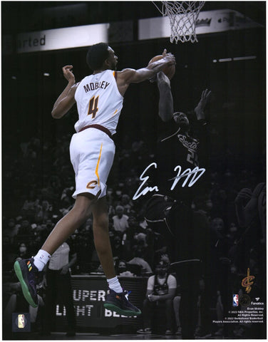 Evan Mobley Cleveland Cavaliers Signed 11x14 Spotlight Block Photo