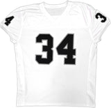 RAIDERS BO JACKSON AUTOGRAPHED WHITE PRO CUT JERSEY BECKETT WITNESS 226322