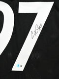 Cameron Heyward Autographed Black Pro Style Jersey - Beckett W Hologram *Black