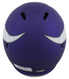 Vikings Justin Jefferson Authentic Signed Full Size Speed Rep Helmet BAS Witness