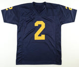 Blake Corum Signed Michigan Jersey (Beckett) Wolverines 2023 National Champ / RB