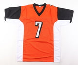 Boomer Esiason Signed Cincinnati Bengals Orange Jersey (Beckett) 4xPro Bowl QB