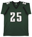 LeSean McCoy Authentic Signed Green Pro Style Jersey BAS Witnessed