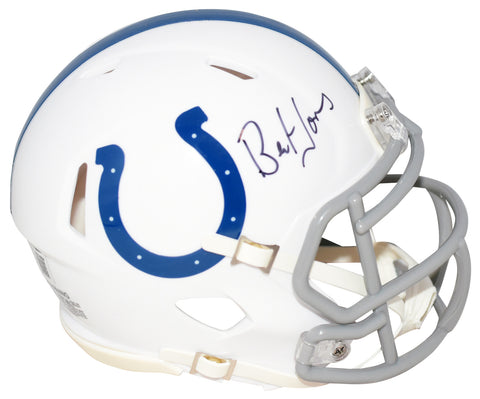BERT JONES AUTOGRAPHED BALTIMORE COLTS SPEED MINI HELMET BECKETT
