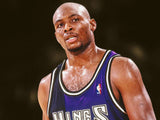 Mitch Richmond Signed Sacramento Kings "Sac town"Jersey (JSA COA) 6xNBA All Star