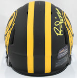 Russ Grimm Autographed Washington Redskins Eclipse Speed Mini Helmet HOF - Prova