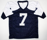 Trevon Diggs Signed Dallas Cowboys Throwback Jersey (P!A QR) 2020 2nd Round Pick