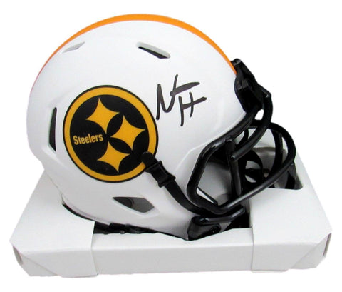 Najee Harris Signed/Autographed Steelers Lunar Mini Helmet Fanatics 160059