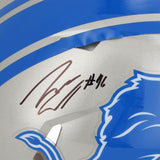 Jack Campbell Detroit Lions Autographed Riddell Speed Authentic Helmet