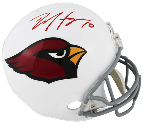 Cardinals DeAndre Hopkins Signed Full Size Rep Helmet BAS Witnessed #WG66585