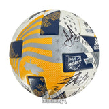 2021 Columbus Crew Auto Match Used Soccer Ball - BAS/Fanatics LOA (27 Sigs)