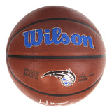 Horace Grant Signed Wilson NBA Logo Basketball (Schwartz Sports COA) 4xNBA Champ