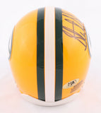 Sterling Sharpe Signed Green Bay Packers Mini Helmet (MAB COA) 5xPro Bowl W.R.
