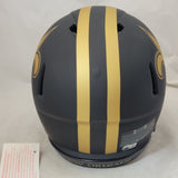 DREW BREES SIGNED NEW ORLEANS SAINTS F/S ECLIPSE SPEED AUTHENTIC HELMET BECKETT