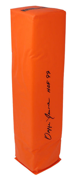 Ozzie Newsome BROWNS Signed Orange Endzone Football Pylon w/HOF'99 - SS COA