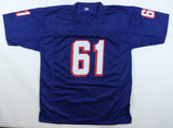 Bob Kratch Signed New York Giants Jersey (JSA) Super Bowl XXV Champion / O-Line