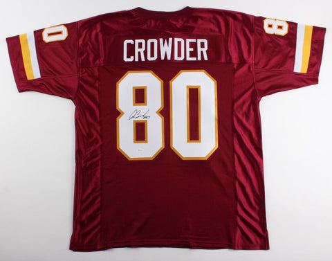 Jamison Crowder Signed Redskins Jersey (JSA) 2015 4th round Draft Pick from Duke