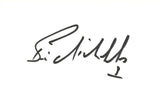Bernie Nicholls Autographed Los Angeles Kings Index Card Beckett 45276