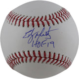 Edgar Martinez Autographed Seattle Mariners OML Baseball HOF Beckett 51577