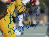 Rocky Bleier Autographed/Inscribed 11x14 Photo Pittsburgh Steelers JSA 175296