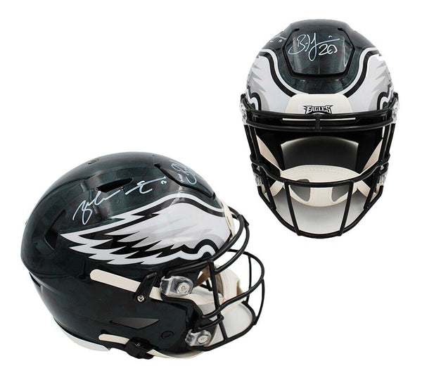 Brian Dawkins/Zack Ertz Signed Philadelphia Eagles Speed Flex Auth Fla – Super Sports Center