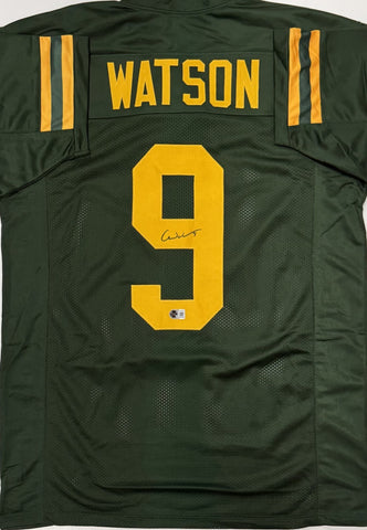 CHRISTIAN WATSON Signed Replica 1950's Retro Jersey - Green Bay Packers - BAS