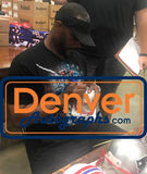 Ty Law Autographed New England Patriots VSR4 Mini Helmet w/insc BAS 40058