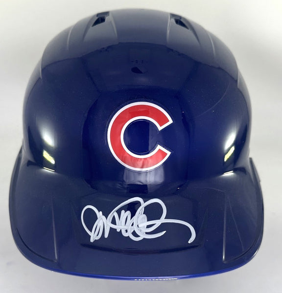 Cubs RYNE SANDBERG Signed Full Size Chicago Rawlings Replica Helmet AUTO - JSA