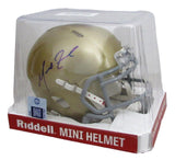 Marcus Freeman Signed/Autographed Mini Football Helmet Notre Dame Beckett 204854