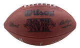 Howie Long Oakland Raiders Signed Wilson Super Bowl XVIII Duke Football BAS