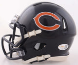 Kyle Monangai Signed Chicago Bears Speed Mini Helmet (JSA) 2025 Rookie R.B.