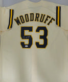 Brewers Pitcher BRANDON WOODRUFF Signed Custom Replica Cream Jersey AUTO - JSA