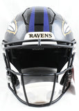 Ray Lewis Autographed Baltimore Ravens F/S SpeedFlex Helmet- Beckett W Hologram