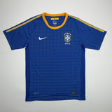 Autographed/Signed Julio Cesar Brazil Blue Soccer Jersey Beckett BAS COA